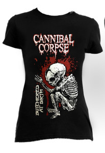  Cannibal Corpse - Butchered At  Birth One Size Girls T-Shirt