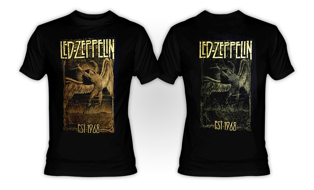 Led Zeppelin - Icarus T-Shirt - Nuclear Waste