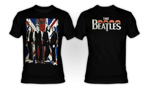 The Beatles - UK Flag T-Shirt