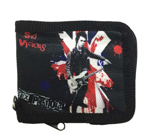 Sex Pistols - Sid Vicious Anarchy In The UK Canvas Wallet