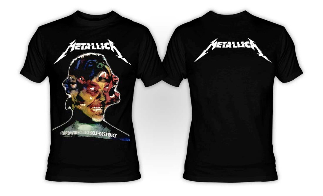 Metallica - Hardwired to Self-Destruct T-Shirt - Nuclear Waste