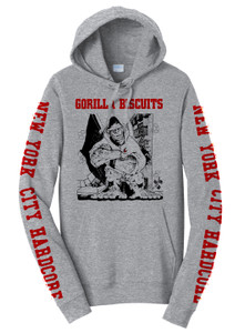 Gorilla Biscuits - New York Hardcore Gray Hooded Sweatshirt