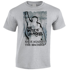 Rage Against The Machine - The Battle Of Los Angeles Gray T-Shirt