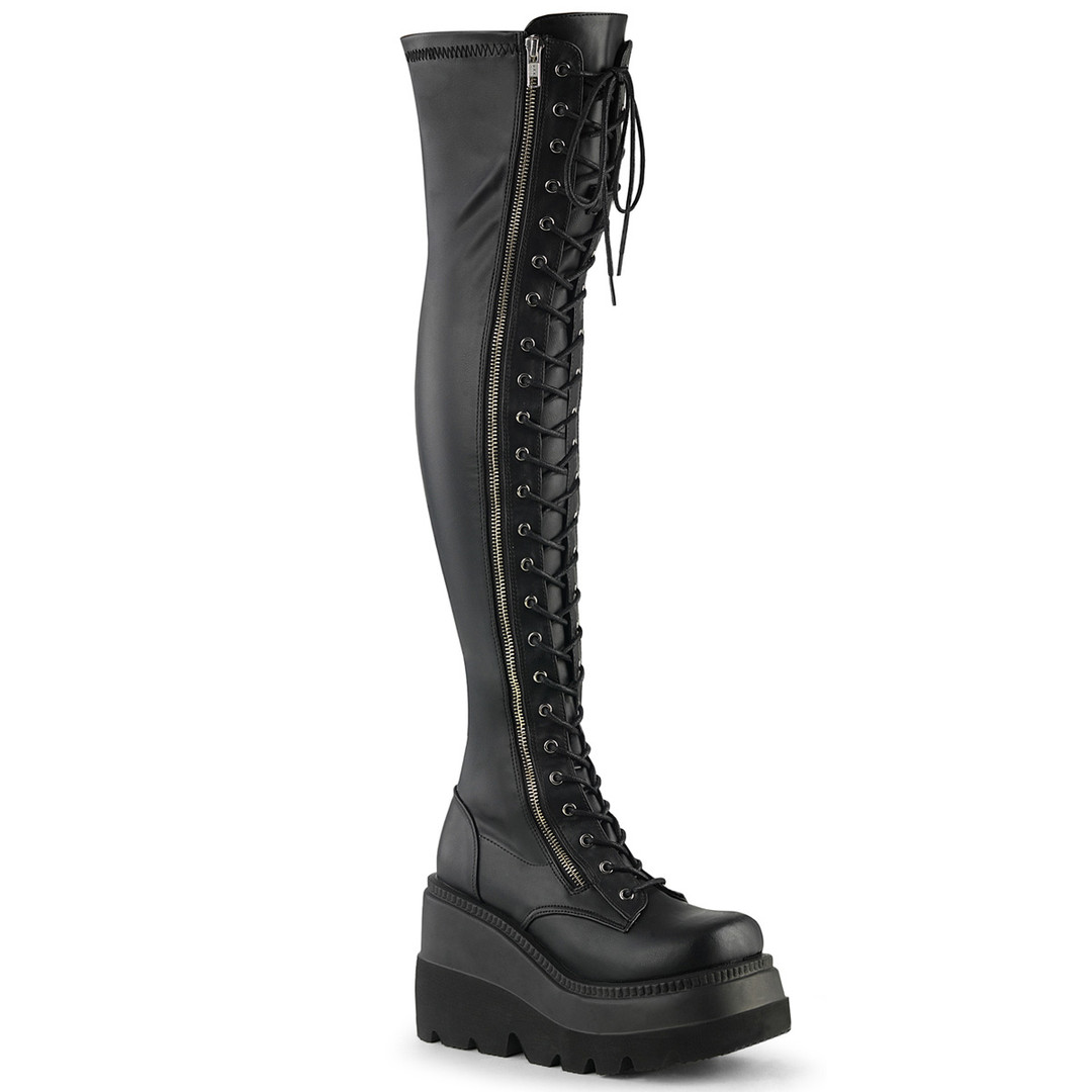 SaayaEgami専用VOLUMINOUSTOE PLATFORM BOOTS Pastel Wedge Platform Boots – Super Anime Store