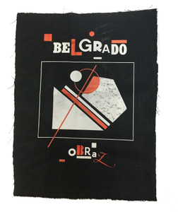 Belgrado - Obraz Test Print Backpatch