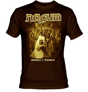 Nasum - Inhale Exhale Chocolate Brown T-Shirt