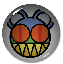 Radiohead - Logo 1.25" Pin