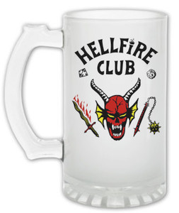 Stranger Things - Hellfire Frosted Beer Mug