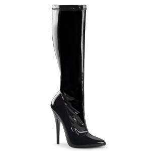 Stretch Knee Boot Stiletto Heels