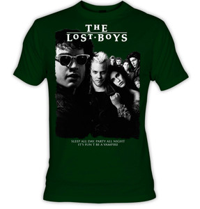 The Lost Boys - Sleep All Day Forest Green T-Shirt