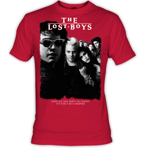 The Lost Boys - Sleep All Day Red T-Shirt