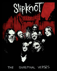 Slipknot - Subliminal Verses 5x4" Color Patch