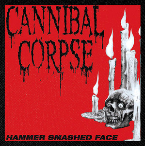  Cannibal Corpse - Hammer Smashed Face 4x4" Color Patch