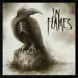 In Flames - Crow 4x4" Color Patch