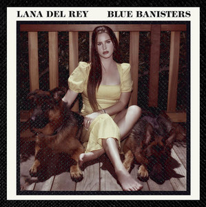 Lana Del Rey - Blue Banisters 4x4" Color Patch