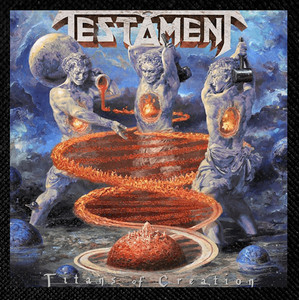 Testament - Titans Of Creation 4x4" Color Patch