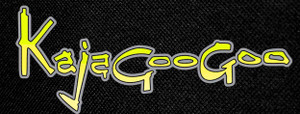 Kajagoogoo - Logo 8x3" Color Patch