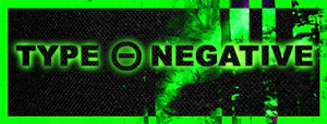 Type O Negative - Logo 8x3" Color Patch