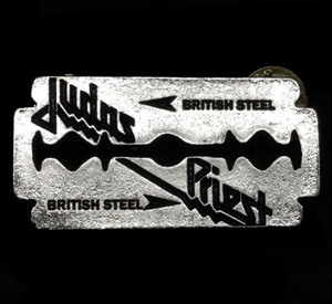 Judas Priest - British Steel 2" Metal Badge Pin