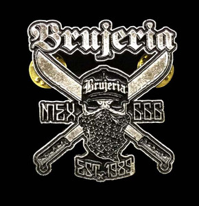 Brujeria - Skull Metal Badge Pin