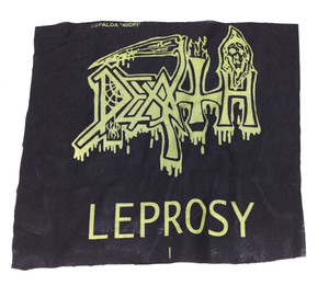 Death - Leprosy Logo Test Print Backpatch
