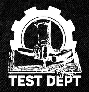 Test Dept 4x4" Printed Patch