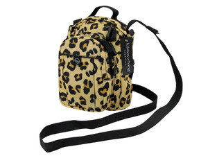 Leopard Portable Shoulder Mini Backpack