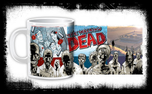 The Walking Dead Comic Zombies Coffee Mug