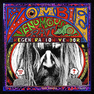 Rob Zombie - Venomous Rat 4x4" Color Patch