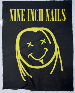 Nine Inch Nails Smiley Test Backpatch