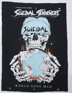 Suicidal Tendencies World Gone Mad Test Backpatch