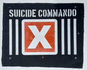 Suicide Commando Logo Test Backpatch