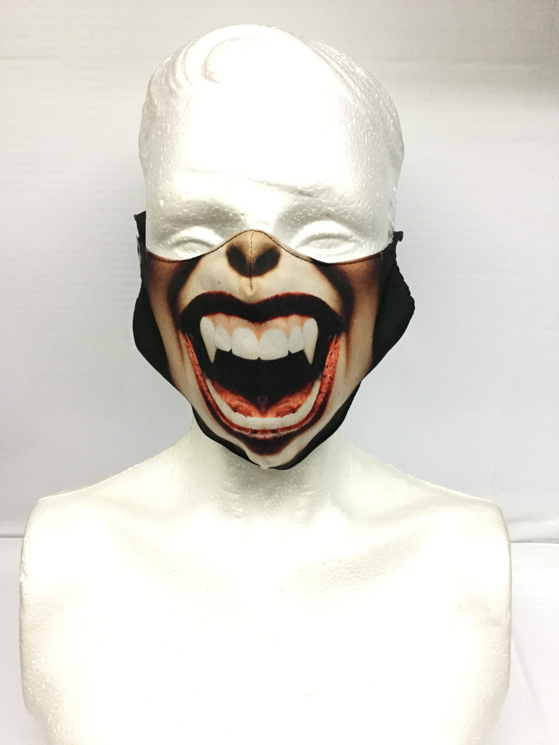 Female Vampire Face Mask - Nuclear Waste