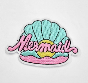 Mermaid 2.75x1.75" Embroidered Patch