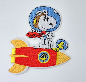 Charly Brown - Snoopy Rocket 3.25" Embroidered Patch