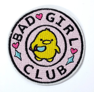 Bad Girl Club 3" Embroidered Patch