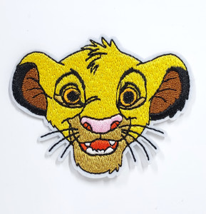 Lion King - Simba 3.25x2.75" Embroidered Patch
