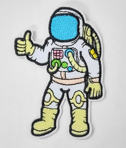 Astronaut 2.25x3.5" Embroidered Patch