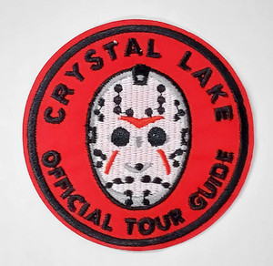 Friday 13th - Jason Crystal Lake Official Tour Guide 3.25" Embroidered Patch