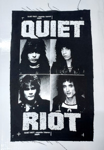 Quiet Riot Back Backpatch Test