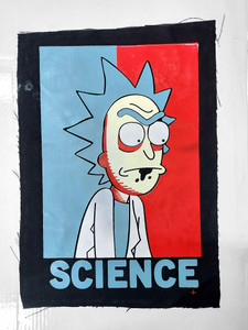 Rick & Morty - Science Test Print Backpatch