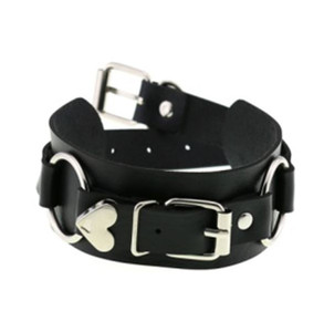 Thick Choker with "O" Rings and Buckle