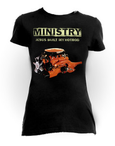 Ministry Jesus Built My Hot Rod Girls T-Shirt   **LAST IN STOCK**