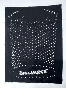 Discharge  Realities Of War Back Test Backpatch
