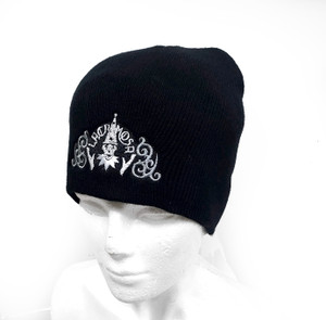 Lacrimosa Logo Embroidered Knit Beanie