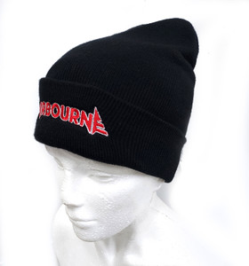Airbourne Logo Embroidered Knit Beanie