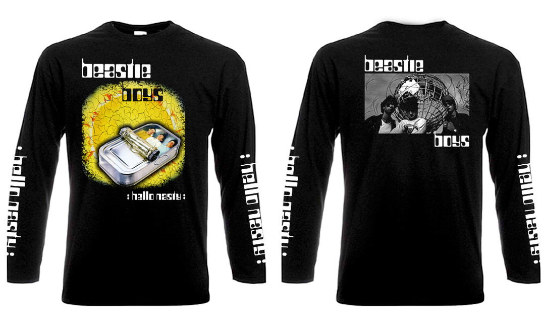 Beastie Boys - Hello Nasty Long Sleeve T-Shirt - Nuclear Waste