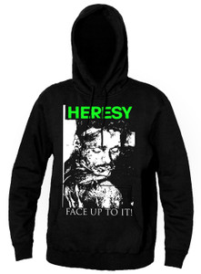 Heresy Face Up Hooded Sweatshirt