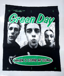 Green Day When I Come Around Backpatch Test
