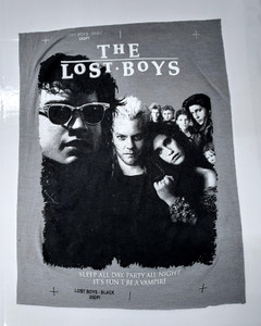 The Lost Boys - Sleep All Day Grey Test Print Backpatch
